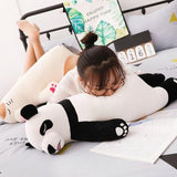 Peluche Panda Endormi Couché Mignon