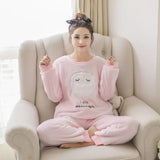 Pyjama Chouette Rose Endormie