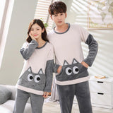 Pyjama Couple Totoro Mignon