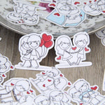 Stickers Couple Amoureux | Village Kawaii
